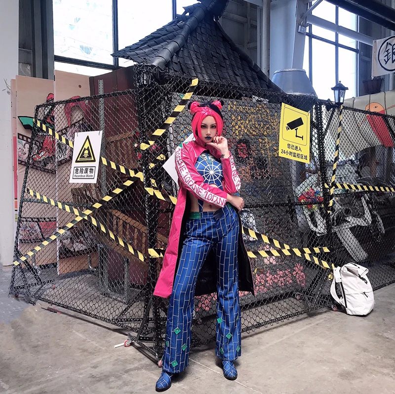 Женский костюм для косплея Джоджо из аниме Невероятные приключения смешной