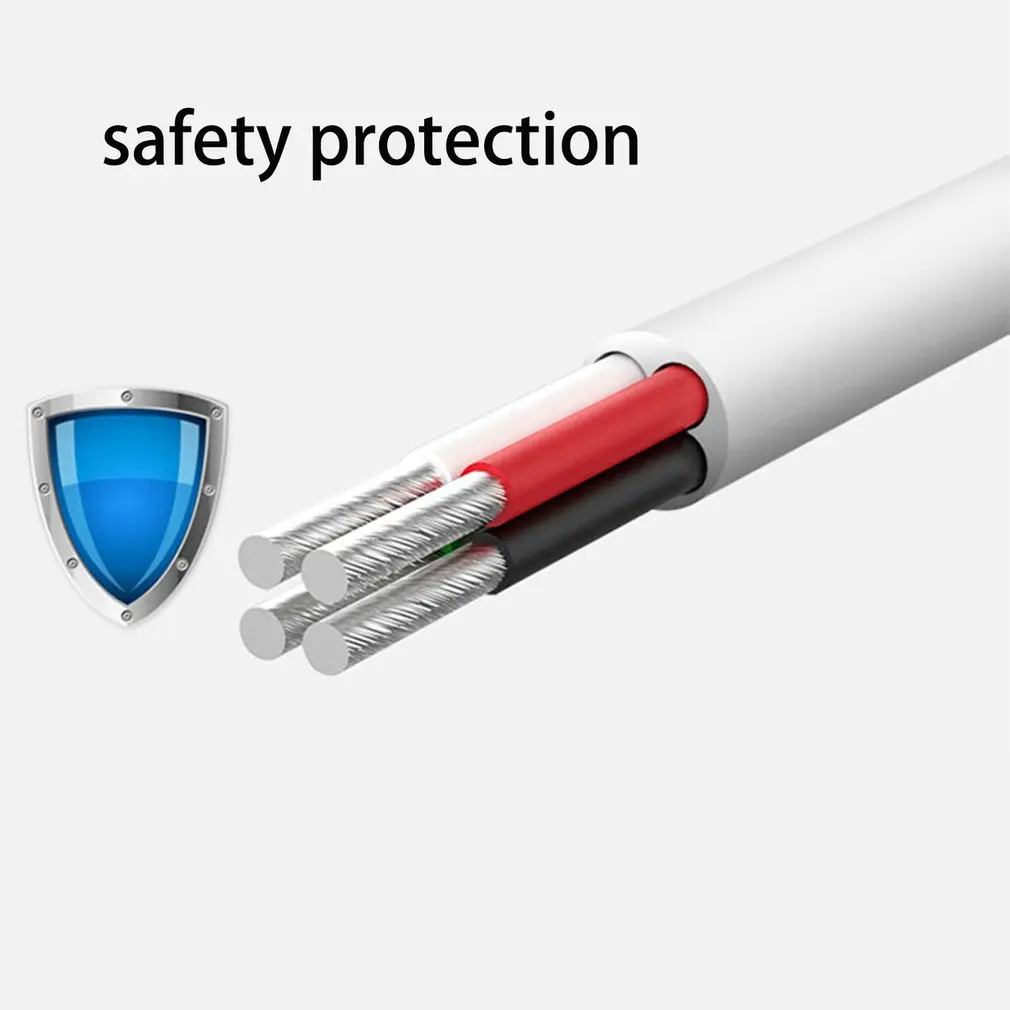 Сгибает линии передачи данных микро для Iphone тип c Смарт зарядки защита Мобильный