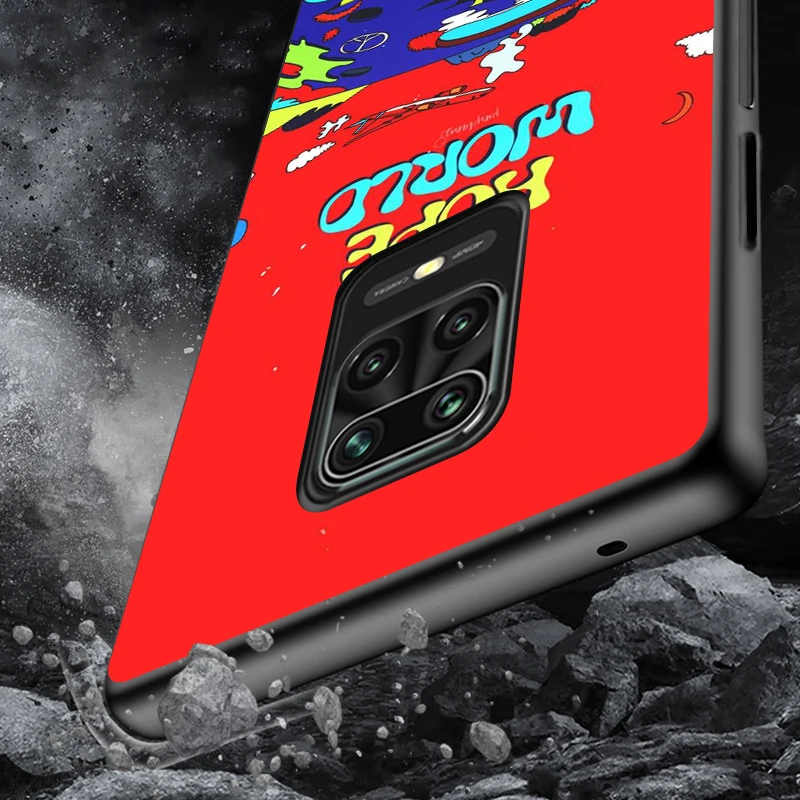 

Fashion Cartoon BT21 for Xiaomi Redmi Note 9T 9 9S 8 8T 7 7S 6 5A 5 4X 4 Pro Max Prime Black Phone Case