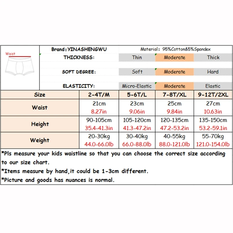 6 шт. трусики для девочек детское хлопковое нижнее белье милые детские трусы с
