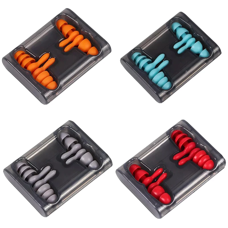 

4Pcs Soft Earplugs, Soundproof And Anti-Noise Earplugs, Used For Travel Concert Noise Reduction Ear Protectors