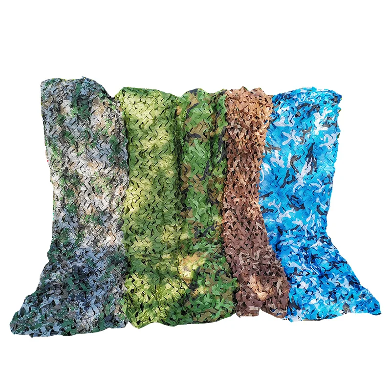 

2mx3m Woodland Camouflage Netting Desert Camo Net for Camping Military Hunting Shooting Blind Watching Hide Party Decorations