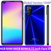 LTE 6 72inch Note Pro Face Smartphones Front Back Camera RAM 64G ROM Mobile Phone 8MP 13MP Android Celulares Unlocked