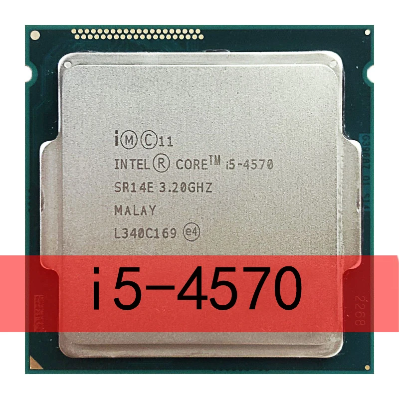 

Процессор Intel Core i5 4570 3,2 ГГц 6 Мб разъем LGA 1150 четырехъядерный ЦПУ процессор SR14E