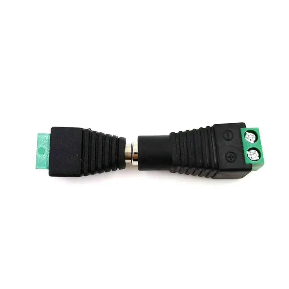 10 шт 12V 5 5x2 1mm DC Мощность мужской/женский разъем адаптера для CCTV один цвет