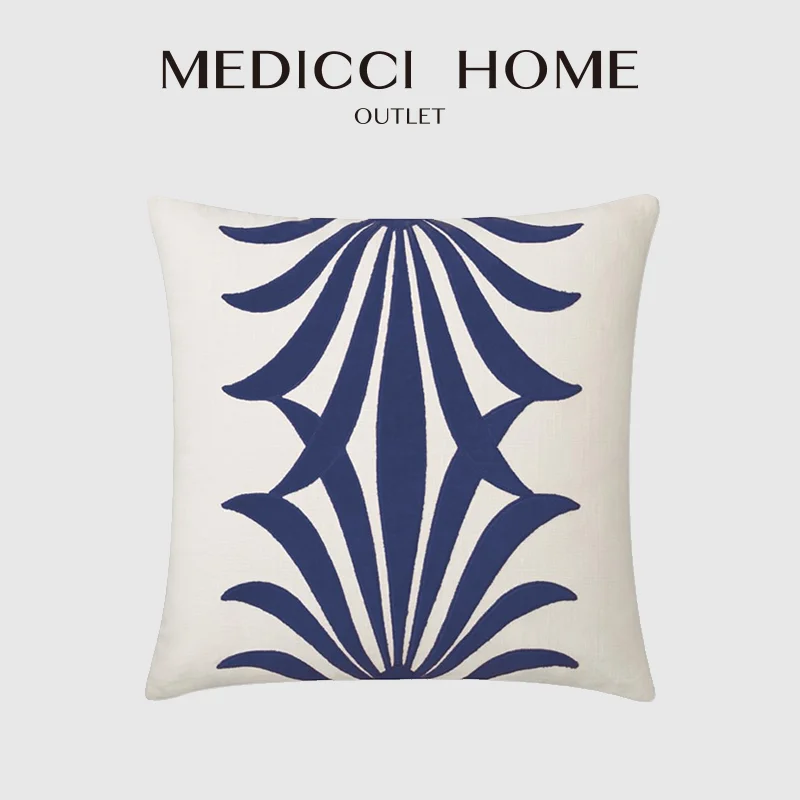 Medicci Home American Style Cushion Cover Modern Minimalist 