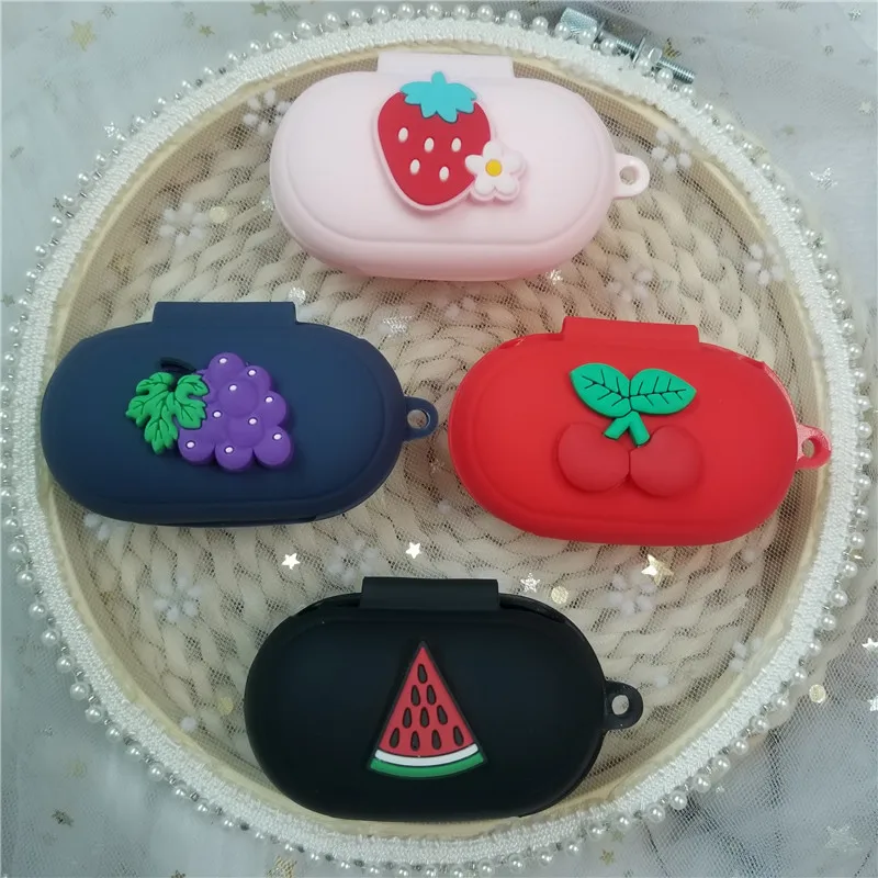 

Delicious Fruit Silicon Cover for Samsung Galaxy Buds/Buds+ Plus 2022 Case Charging Sleeve Bluetooth Earphone Protect Skin Decor