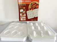 9 holes manual kibbeh express meatball maker meatloaf mold 7cm press minced meat processor cake desserts pie kitchen tools