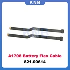 Оригинальный разъем A1708 для кабеля аккумулятора 821-00614-A 05 для Macbook Pro Retina 13 дюймов a1708, замена 2017 2018 года