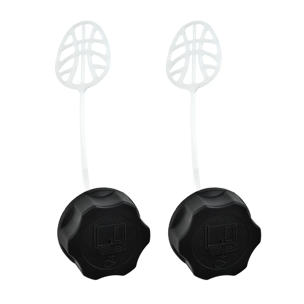 Черная пластиковая крышка для топливного бака 2 шт. бензиновых скутеров садовых