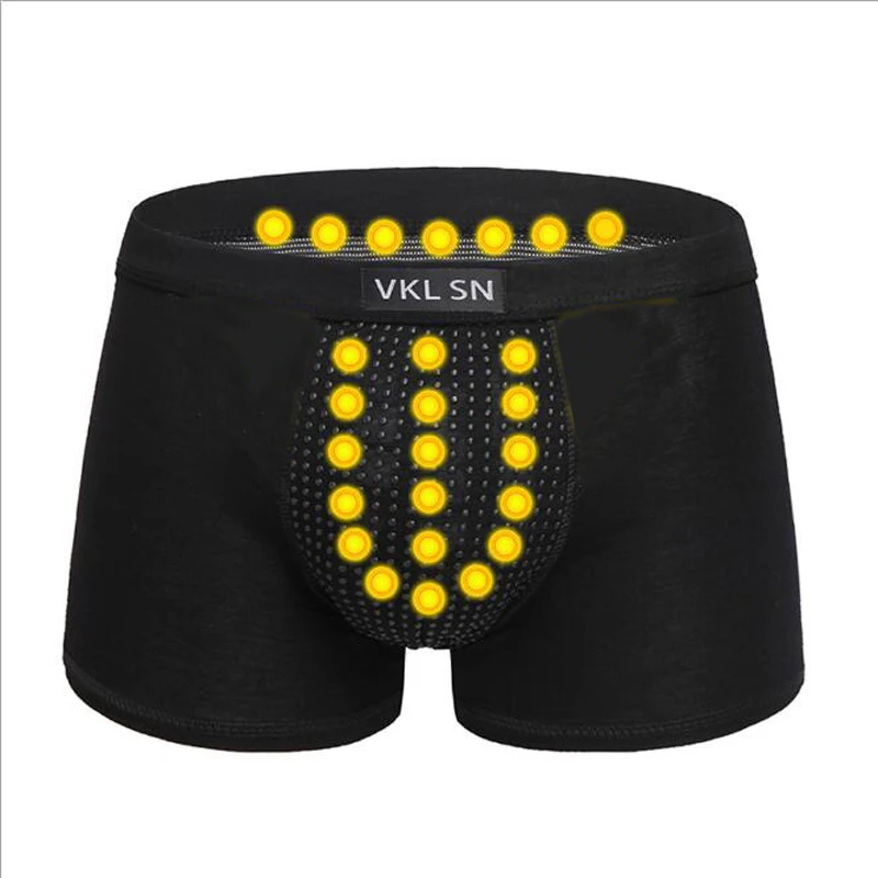 3 pieces Shorts Male Underwear Mens Sexy Magnetic Therapy Boxer Shorts Health Care Underwear Breathable Casual Boxer Men Panties