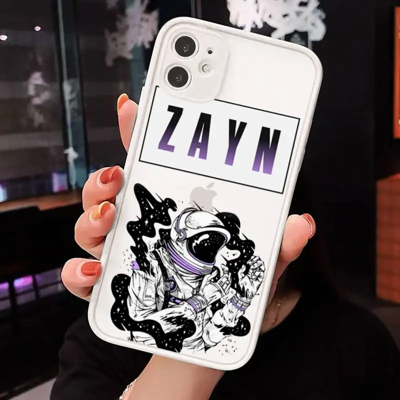 

Zayn malik Aesthetic Amazing landscape Phone Case Matte Transparent iPhone 7 8 11 12 s mini pro X XS XR MAX Plus cover funda
