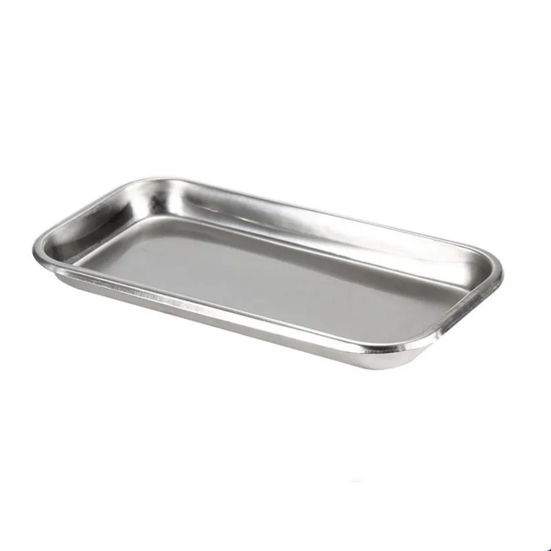 Пластина для хранения косметики из нержавеющей стали медицинский лоток