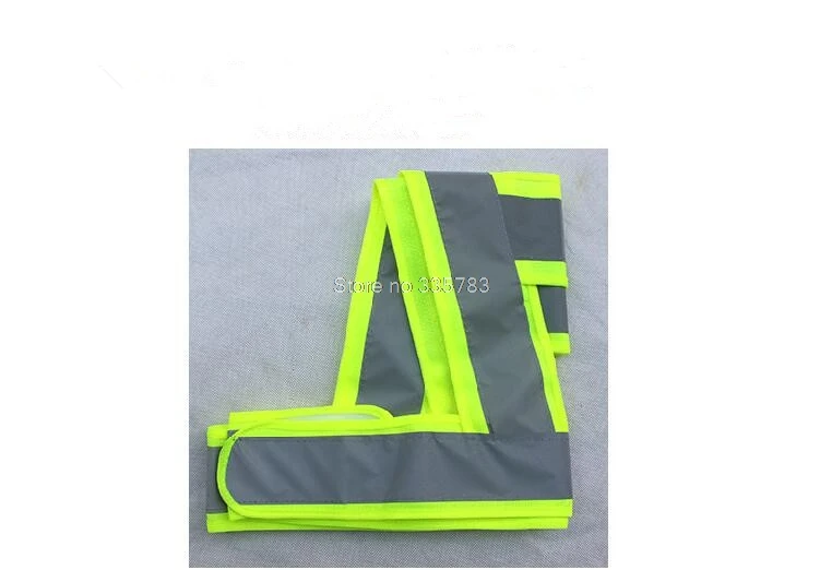 Супер светоотражающий v-образный жилет ночная поездка конструкция высоковидимый