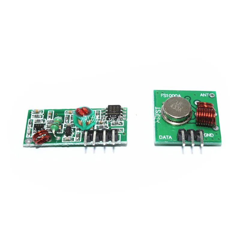 

New 5v Super Regenerative Receiving Module / Wireless Receiving Module / Wireless Transmitting Module 433 / 315mhz