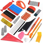 Набор инструментов EHDIS для упаковки окон, виниловая пленка, наклейки для установки автомобильной пленки, пластиковый скребок для бритвы, набор ножей для творчества