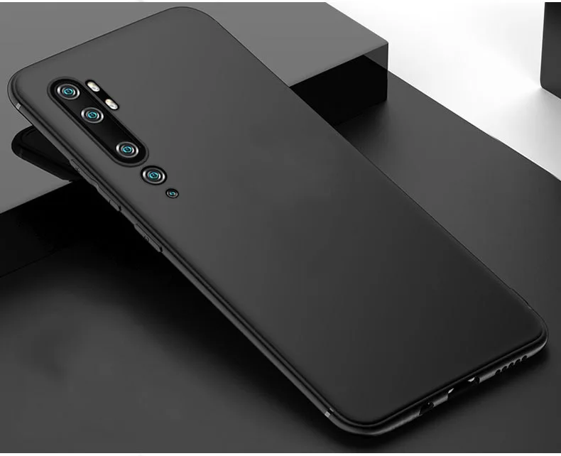 Thouport Силиконовый чехол для Xiaomi Mi 10 Pro 5G Чехлы Note10 Кольцо Стенд держатель матовый
