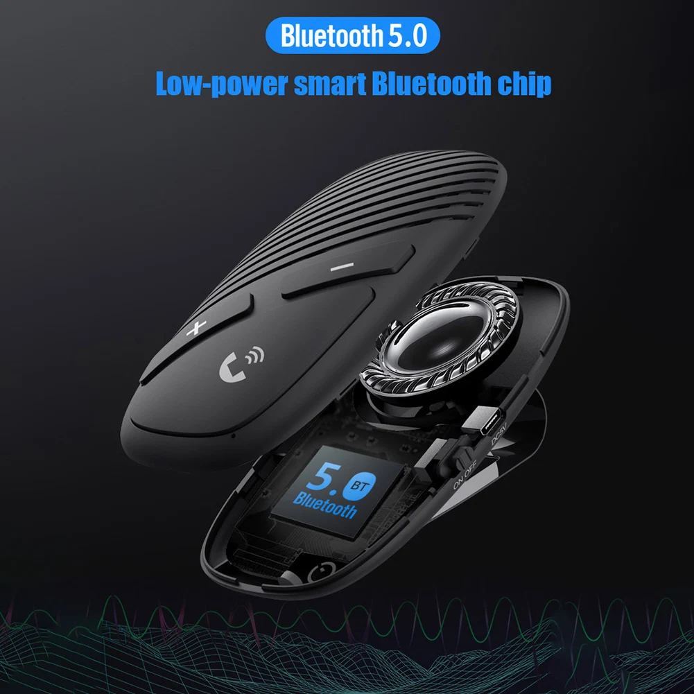 

BLS-P30Bluetooth 5.0 Sun Visor Speakerphone MP3 Player Handsfree Car Kit