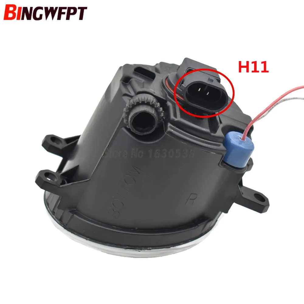 2 шт. автомобиль H11 светодиодный туман светильник глаза ангела дневного 3000LM для Т