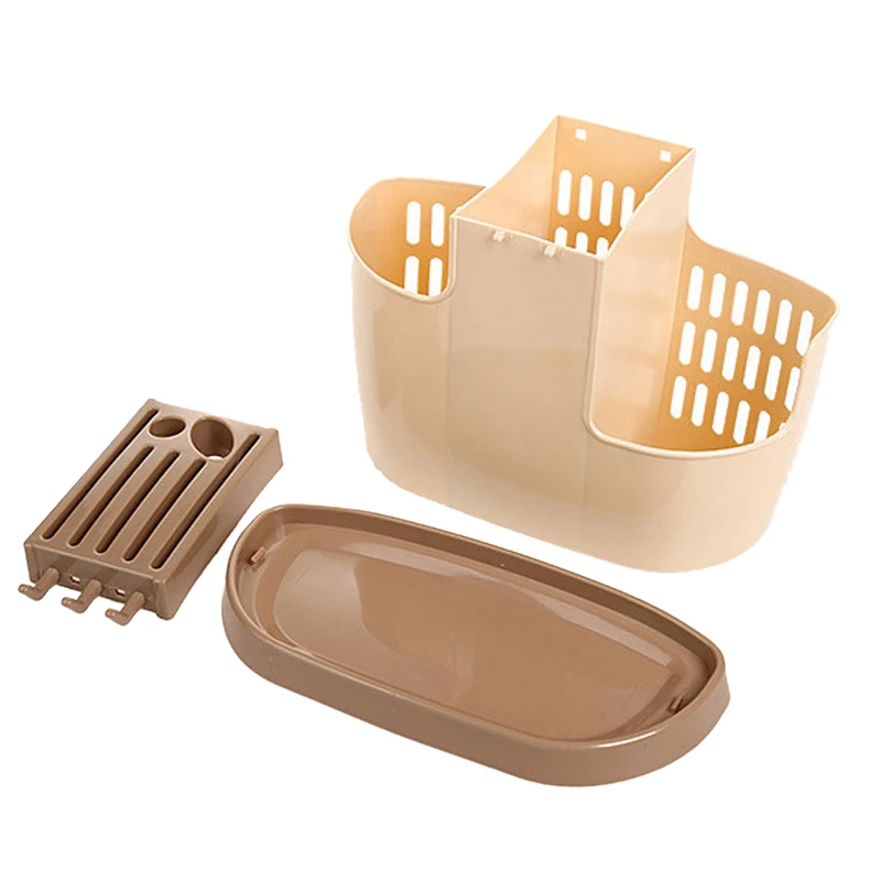 

1 Pcs Multifunction Plastic Shelving Dish Chopsticks Cutlery Storage Rack Drain Holder Strainer Stand Creative Kitchen Tools