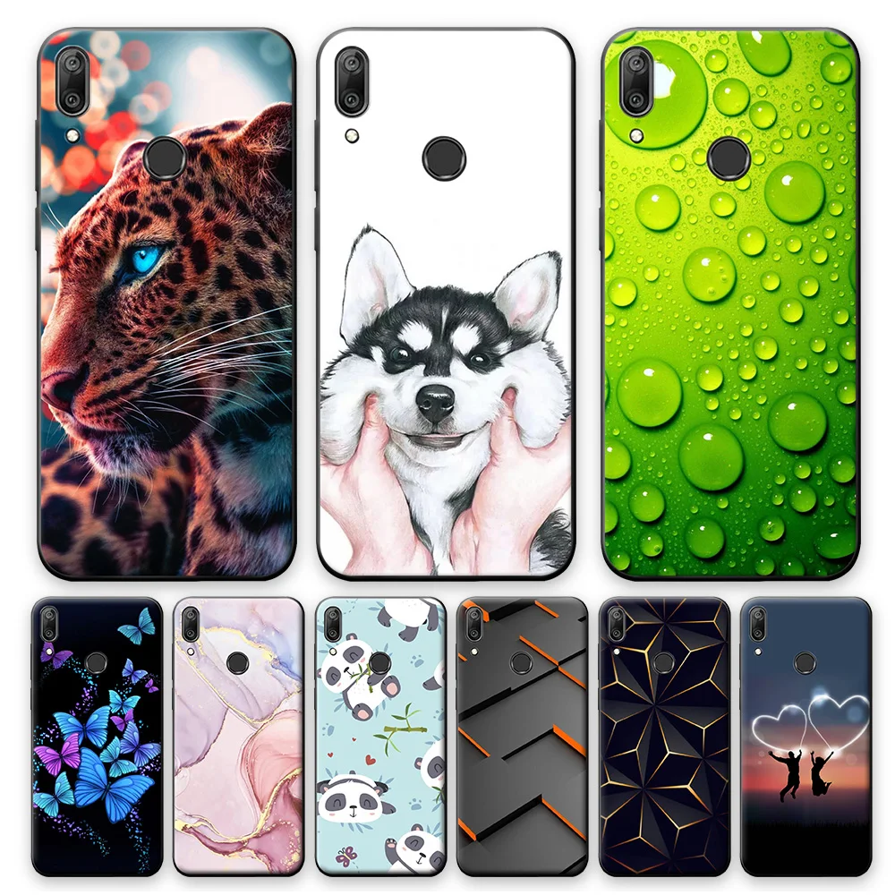 

Чехол для Huawei Y7 2019, чехол для Huawei Y7 Prime 2019, мягкий силиконовый чехол для телефона Huawei Y7 2019, чехол из ТПУ для Huawei Y7 Prime 2019