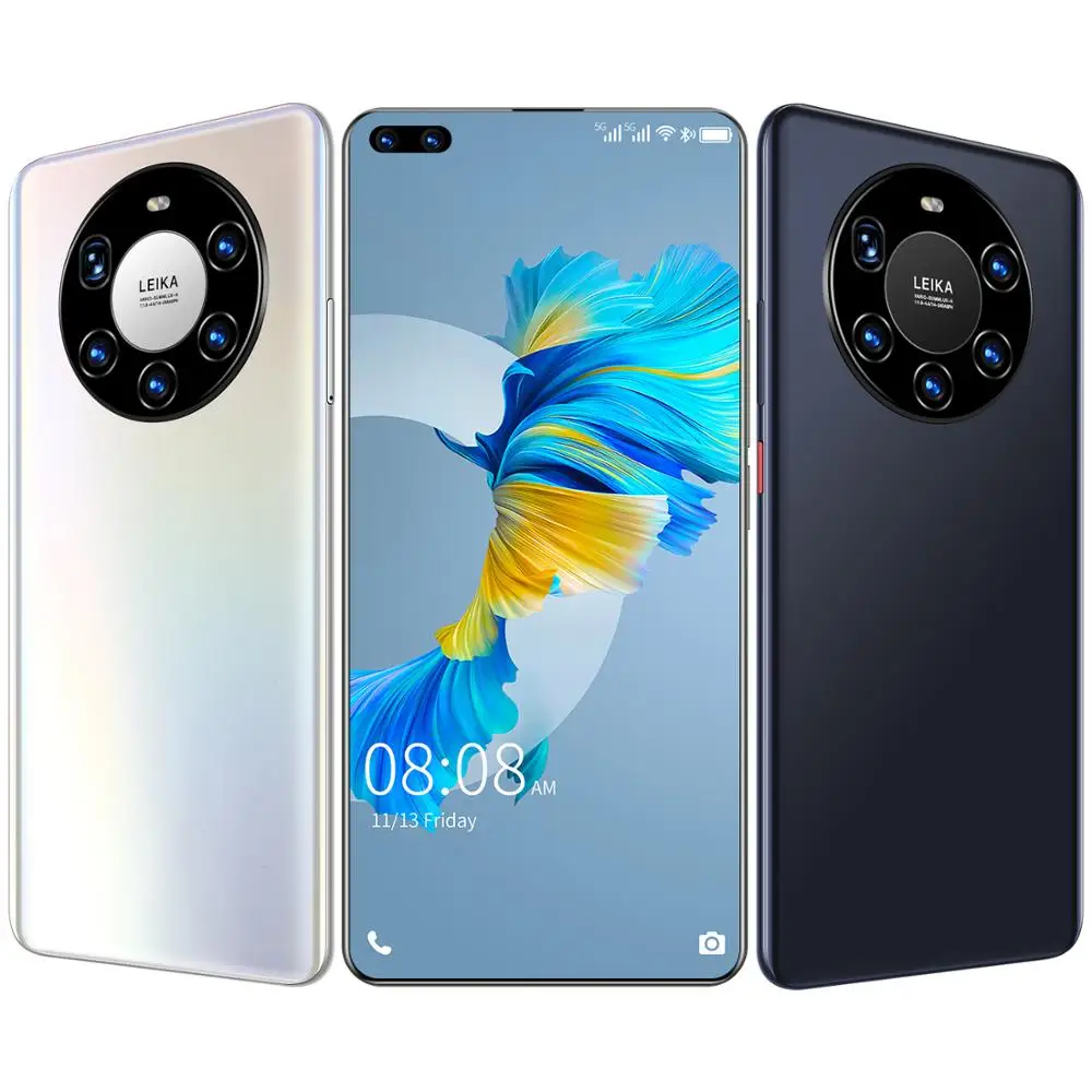 Mate40 Pro +-tel&eacute;fono inteligente versi&oacute;n Global, 2021 pulgadas, 12GB de RAM, 7,3 GB de ROM, 24 + 50MP, 4G, red 5G, 512 mAh, nuevo, 6000-5