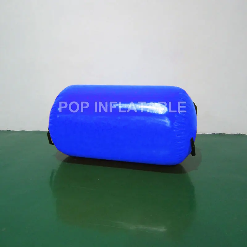 Blue 100x60 см фитнес надувной валик воздушный баррель главная большая Йога, гимнастика баллон тренажерный зал коврик луч Горячий - Цвет: Blue