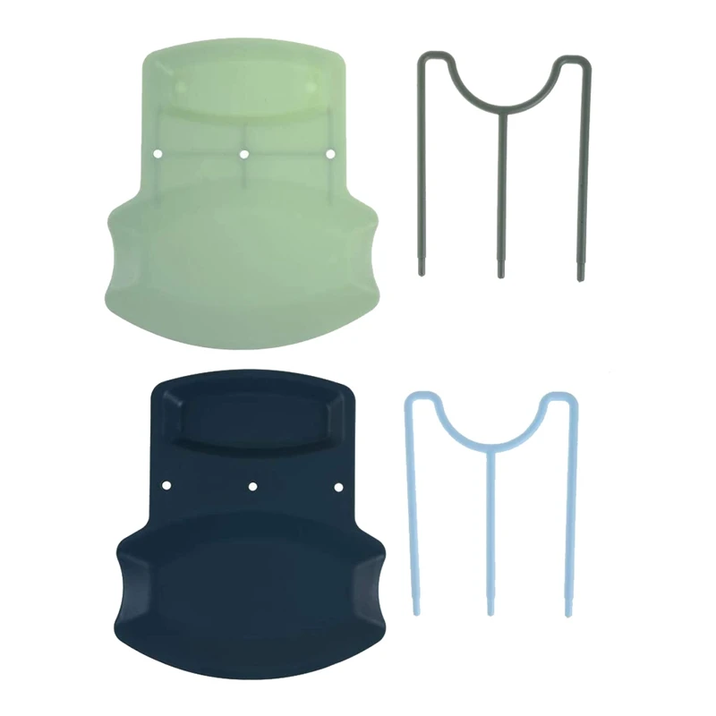 2 Pack Multifunction Kitchen Spatula Rack Spoon Rest Pot Cover Holder for Stove Top(Blue & Green) | Дом и сад