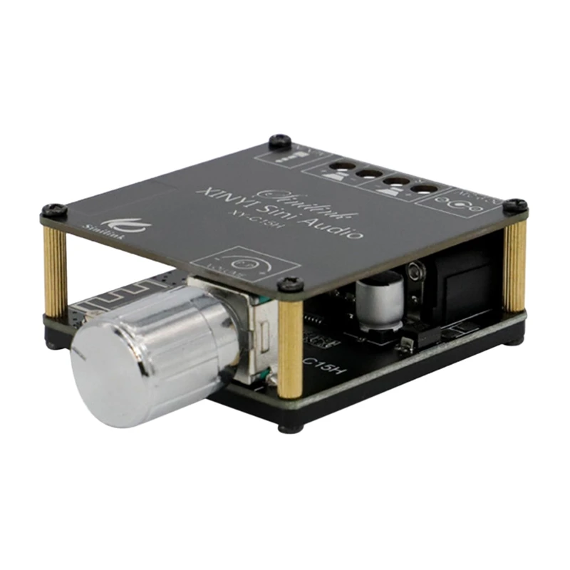 

XY-C15H 20Wx2 стерео Bluetooth плата цифрового усилителя мощности двухканальный модуль 360 градусов Плавная Настройка