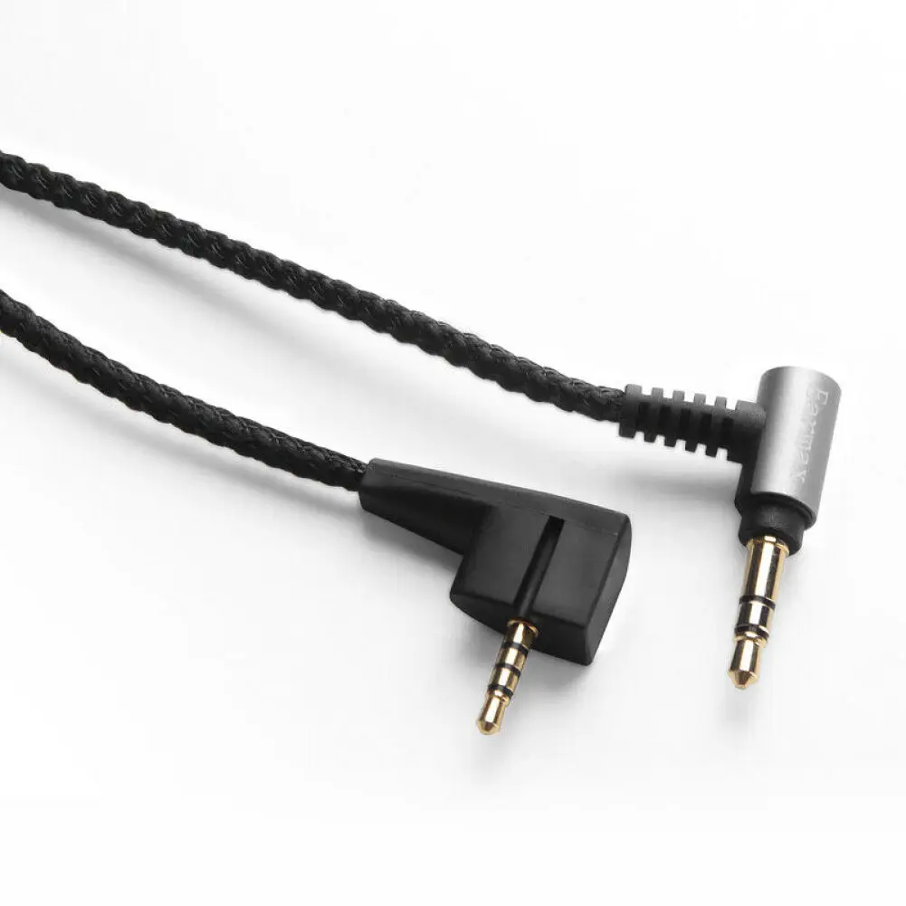 Нейлоновый аудиокабель для наушников Sennheiser HD438/439/451 HD461G/i HD471i запасные части 3 9/4