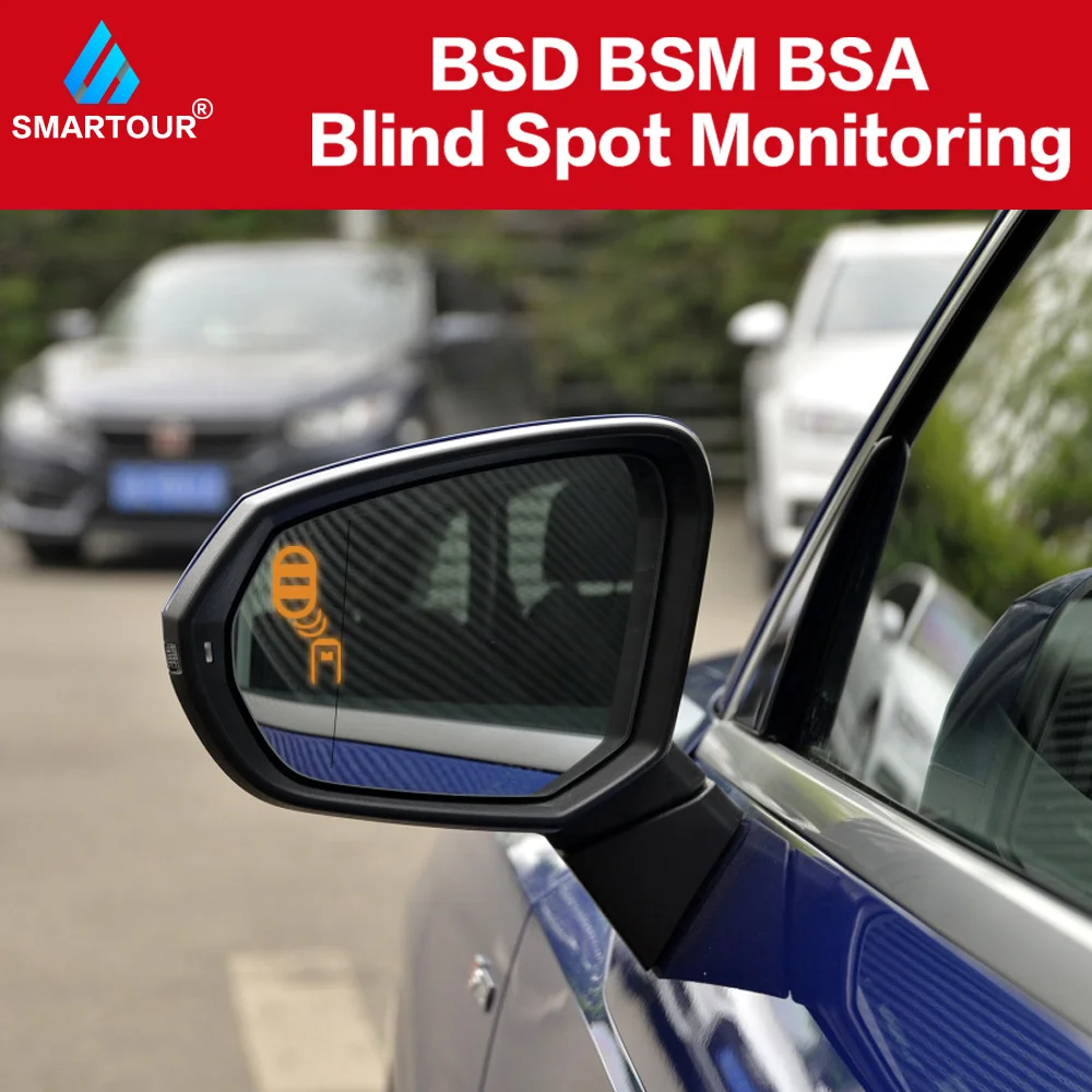 

Smartour For Audi Q7 2016-2019 Car BSM BSD BSA Radar Blind Spot Monitoring Reversing Detection Sensor Parallel Line Aid