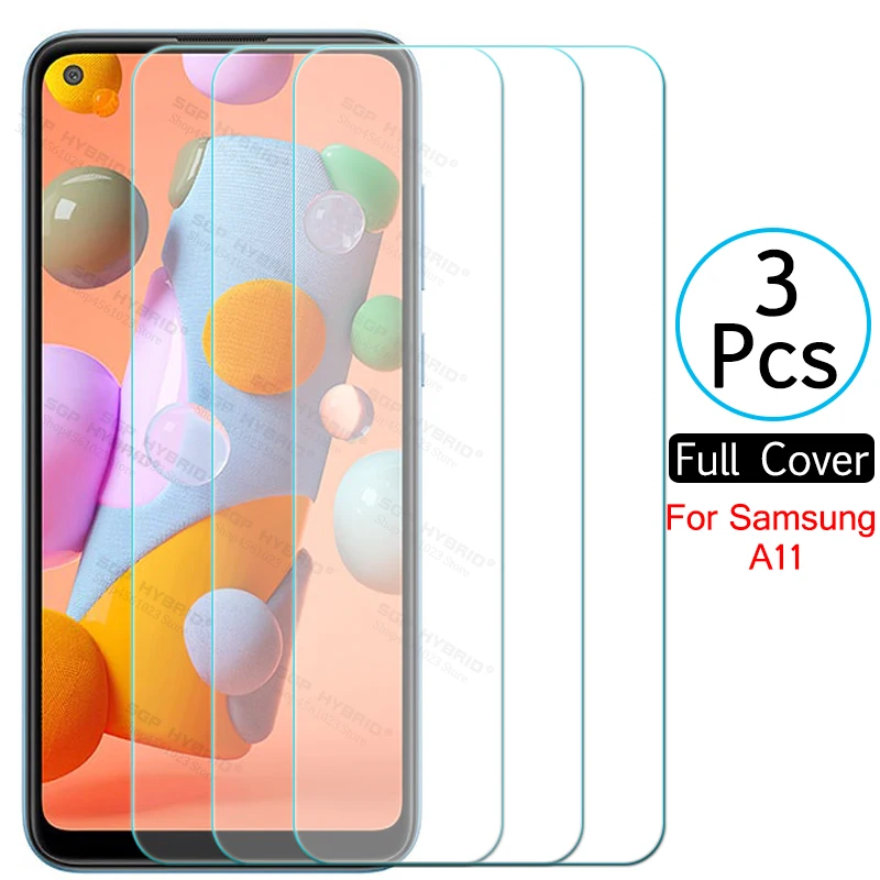 Защитное стекло закаленное для Samsung Galaxy A12/A42/A02S/A11/A21/A31/A41/A51/A71/A01/Core A21s/A 31/51/71 3