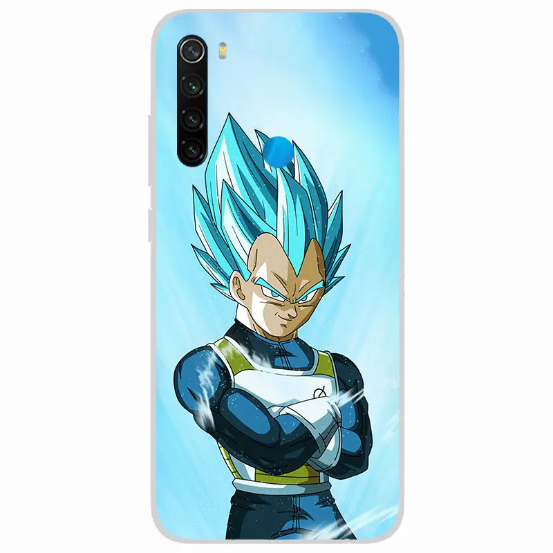 Silicone cases For Xiaomi Redmi note 8 pro 7 6 5 4x cover for redmi 7a k20 Dragon Ball Super goko vegeta matte silicon |