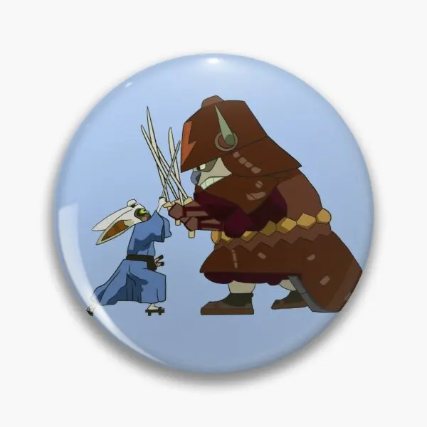 

Samurai Momo And Appa From Avatar The Customizable Soft Button Pin Cartoon Women Badge Fashion Collar Metal Brooch Cute Hat
