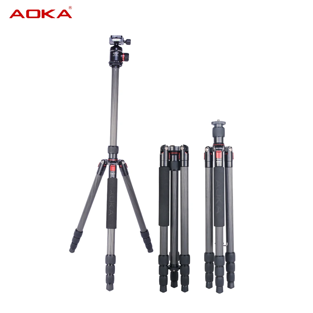 Профессиональный дорожный штатив AOKA KR284C для SLR камеры Canon Nikon Sony цифровая