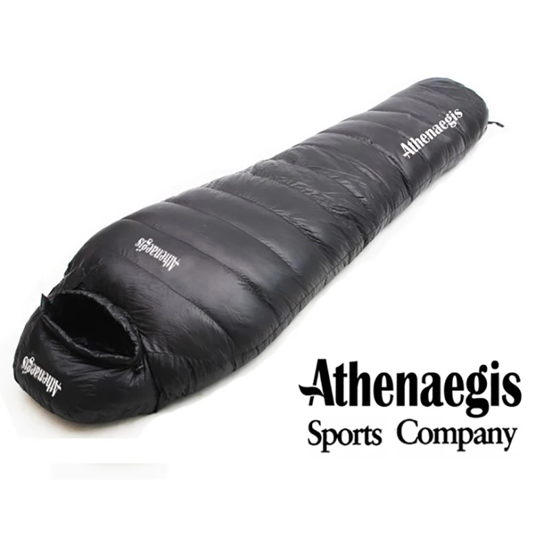 

Athenaegis 2200G White Goose Down Filling Can Be Spliced Mummy Style Winter Sleeping Bag Slaapzak Lazy Bag Saco De Dormir