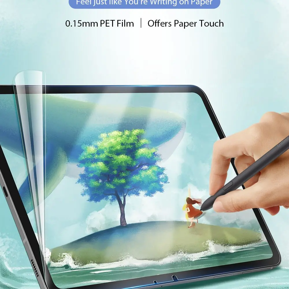 

Paperfeel Screen Protector For Samsung Galaxy TAB Active3 8.0 A7 2020 Frosted Protective film Soft PET Painting Touch Screen
