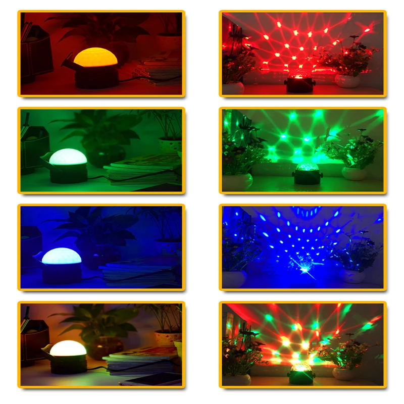 AOSONG Ночной светильник мини сценический Светильник СВЕТОДИОДНЫЙ Магический шар