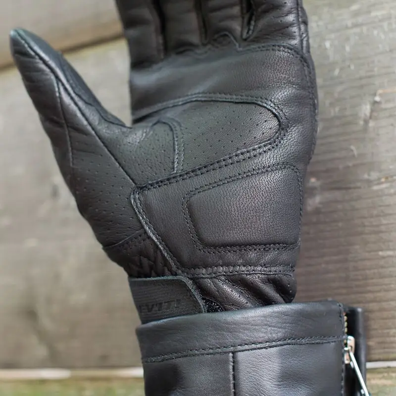 

Motorcycle Gloves Retro Pursuit Perforated Real Leather Moto Riding Gloves Motorcycle Protective Gears Motocross Racing Gloves