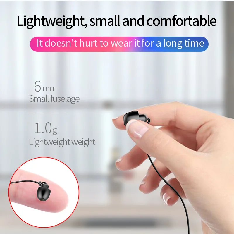 

3.5 soft sleep headset, type-C headset for Xiaomi redmi iPhone 7 plus Huawei, boys and girls sleep headset earphone wireless