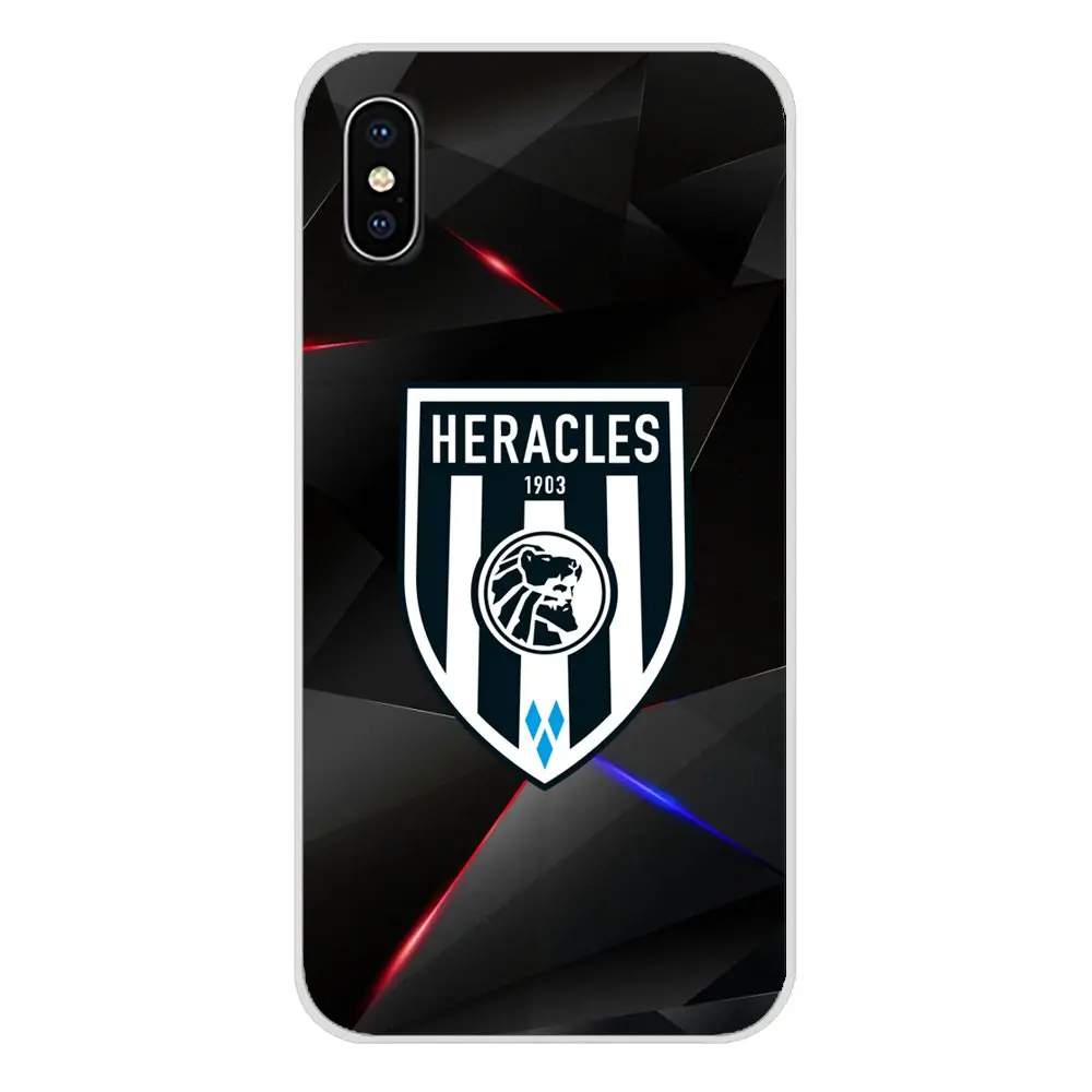 Heracles Almelo аксессуары чехлы для телефонов Чехлы Apple IPhone X XR XS MAX 4 4s 5 5S 5C SE 6 6S 7 8 Plus ipod
