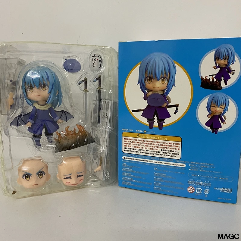 That Time Anime I Got Reincarnated as a Slime Rimuru Tempest PVC Action Figure Model Toys Children Lovely Collectible Doll 10cm