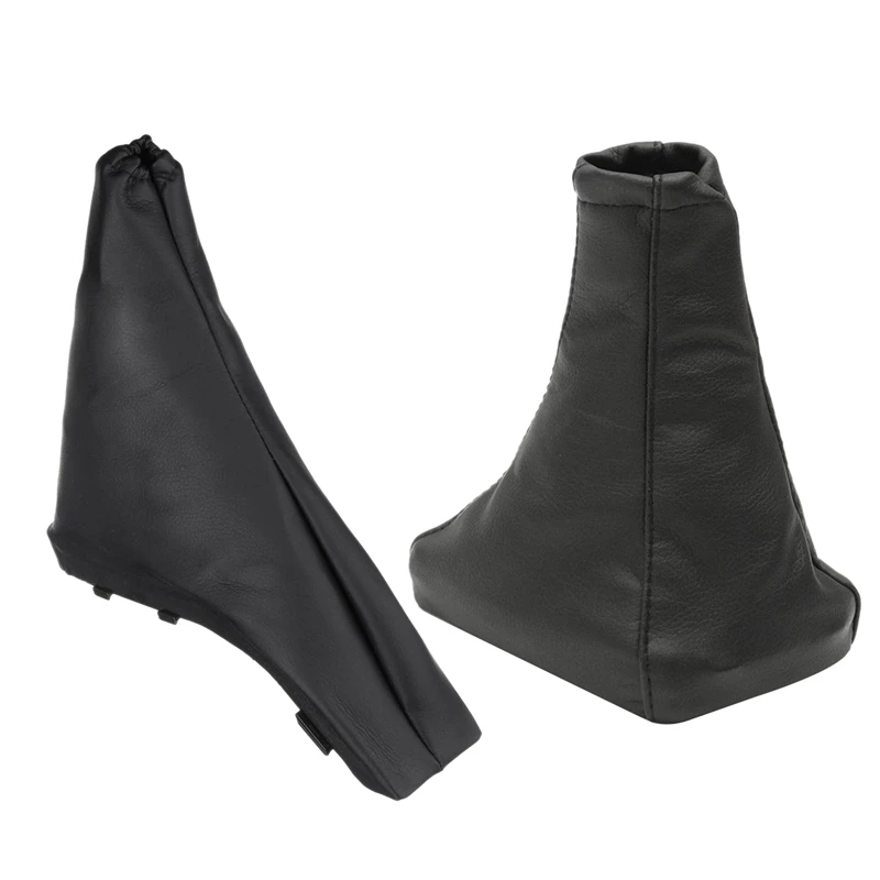 Ручка переключения рулевого механизма автомобиля Gaiter Boot Cover PU кожа парковочные рукоятки ручного тормоза Чехлы для Opel Astra G Zafira A Vauxhall 1998-2004