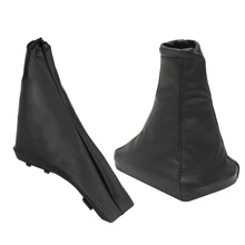 Ручка переключения рулевого механизма автомобиля Gaiter Boot Cover PU кожа парковочные рукоятки ручного тормоза Чехлы для Opel Astra G Zafira A Vauxhall 1998-2004