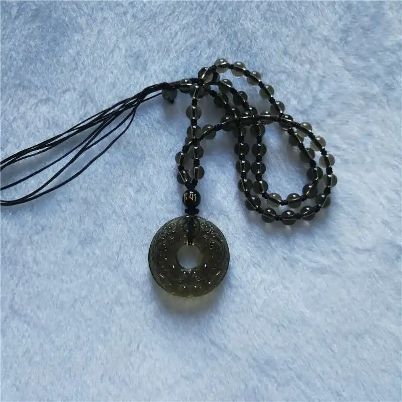 Ожерелье из натурального камня 32*32 мм ювелирные изделия подвеска ледяного