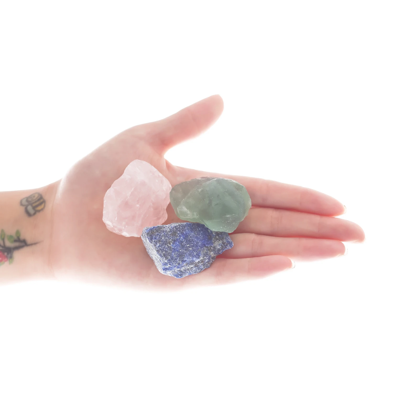 Натуральный розовый кварц кристалл минеральное украшение ремонт неправильные