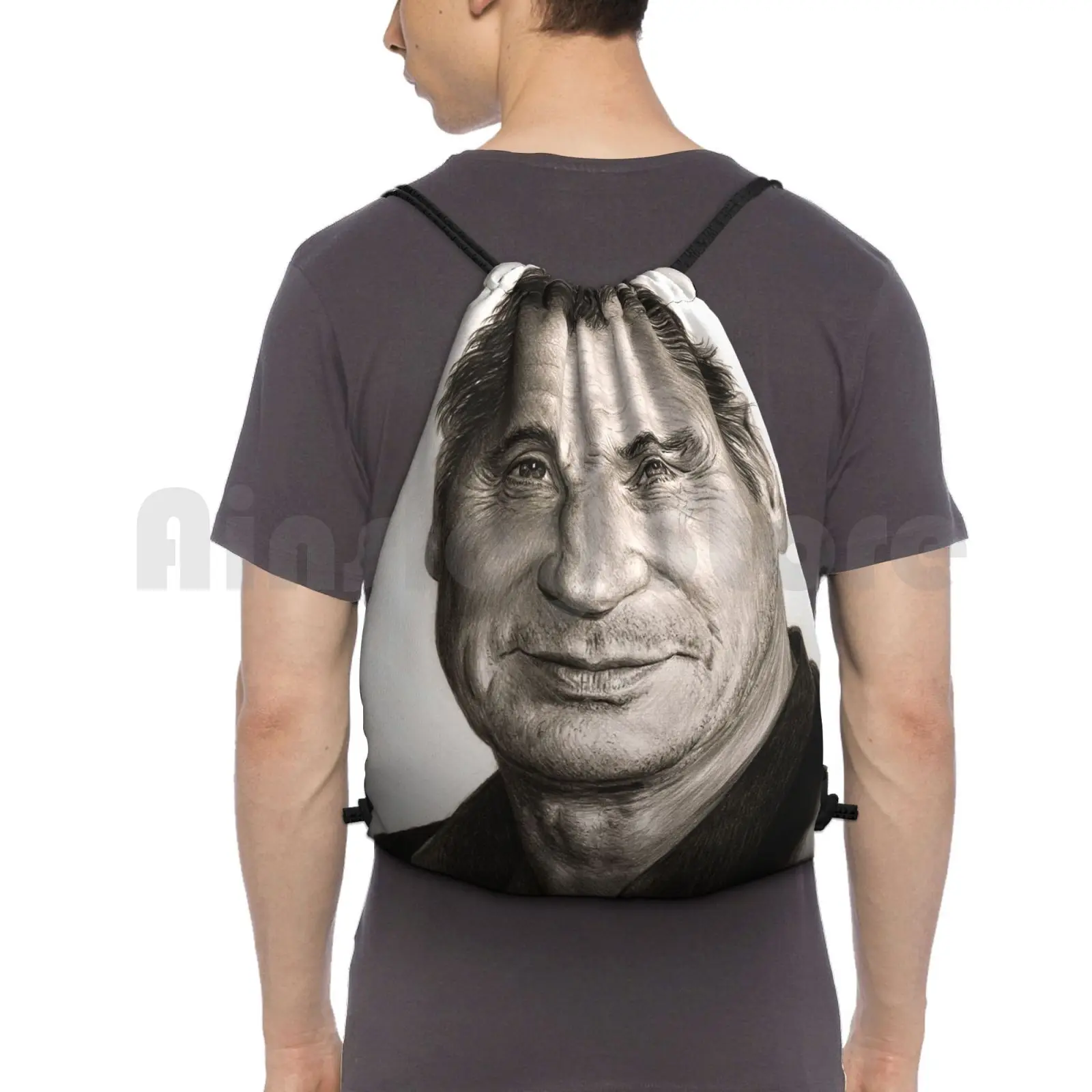 

Классическая сумка для тренажерного зала с Лиамом несоном, водонепроницаемое лицо знаменитостей Лиама несона