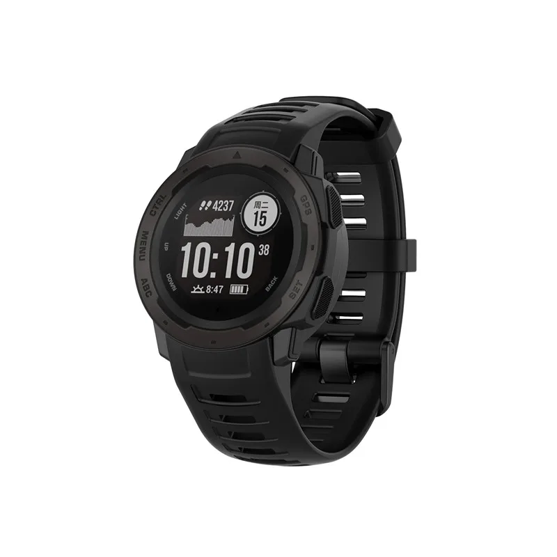 Ремешок для Garmin Instinct Tide/Тактический ремешок смарт часов спортивный силиконовый