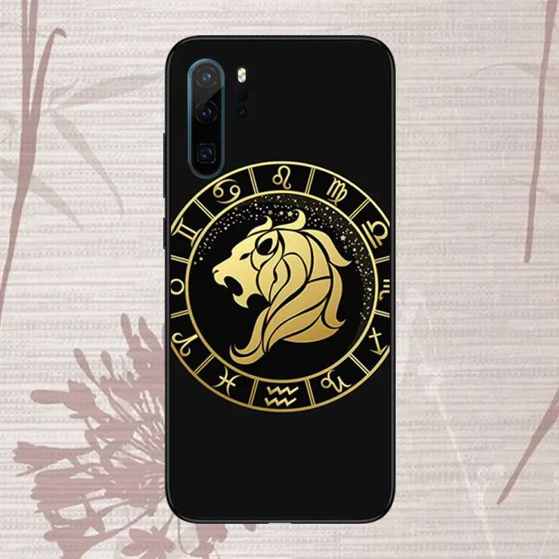 

Zodiac Signs Phone Case Funda For Huawei P9 P10 P20 P30 Lite 2016 2017 2019 plus pro P smart