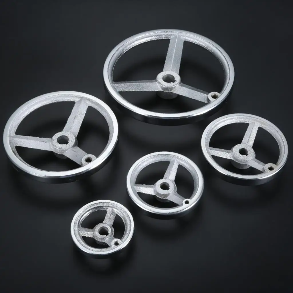 1 шт. 4-спицевое круглое железное ручное колесо 3/4 // 4 5/6/8 дюйма для токарного станка